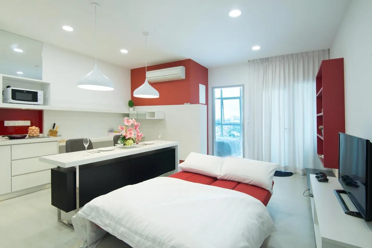 Straits Garden Suites By The Homestay Helper George Town 0*,  Malaisie