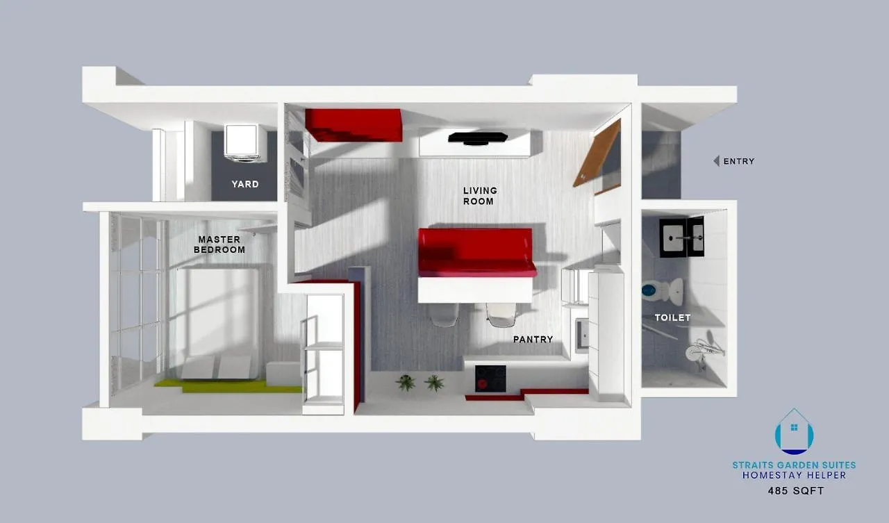 Straits Garden Suites By The Homestay Helper George Town
